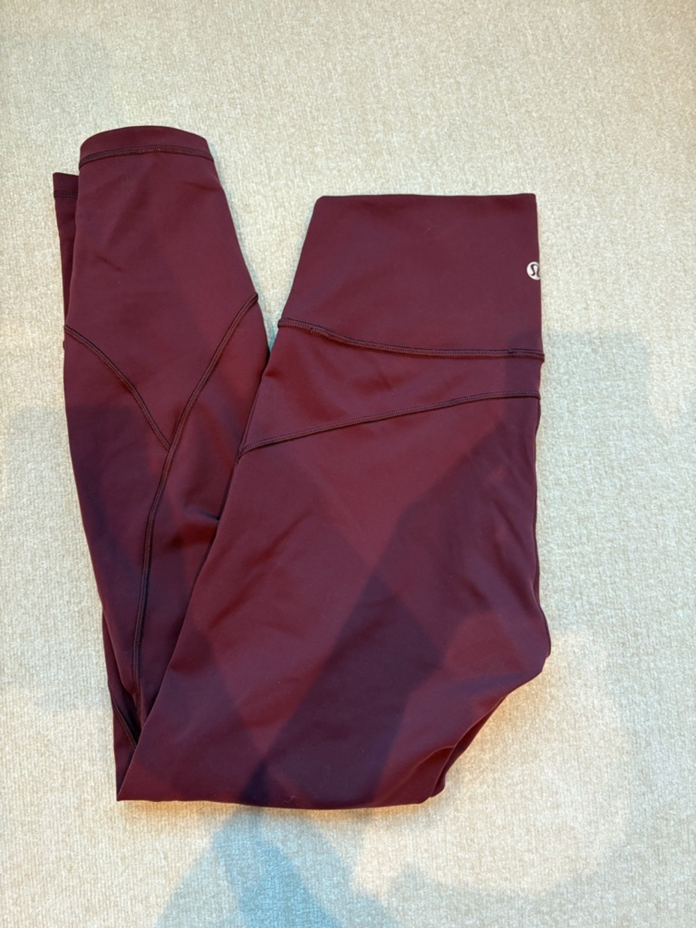 Lululemon Burgundy Leggings